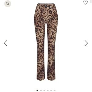 Leopard Print High-Waisted Pants Skims limited edition Dolce & Gabbana